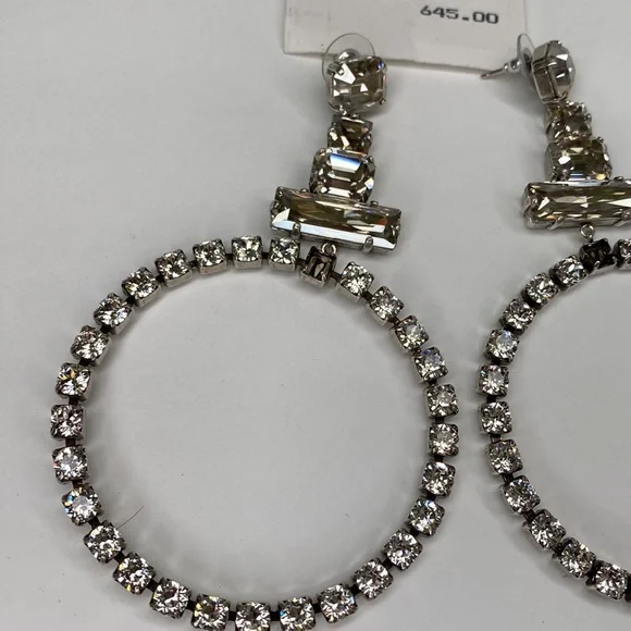 STUNNING ISABEL MARANT CIRCLE EARRINGS - Picture 3 of 13